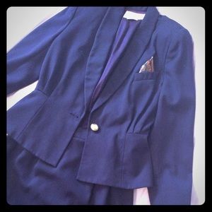 Vintage 90’s Flare Jacket/skirt suit